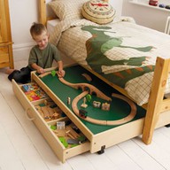 under bed lego storage table