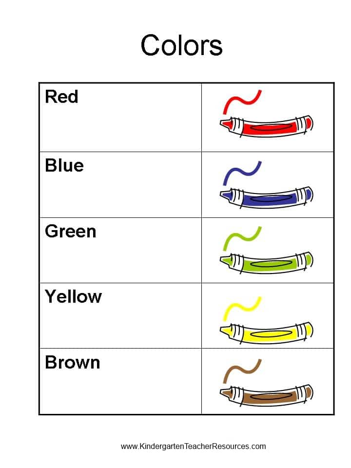 15 Color Words For Green