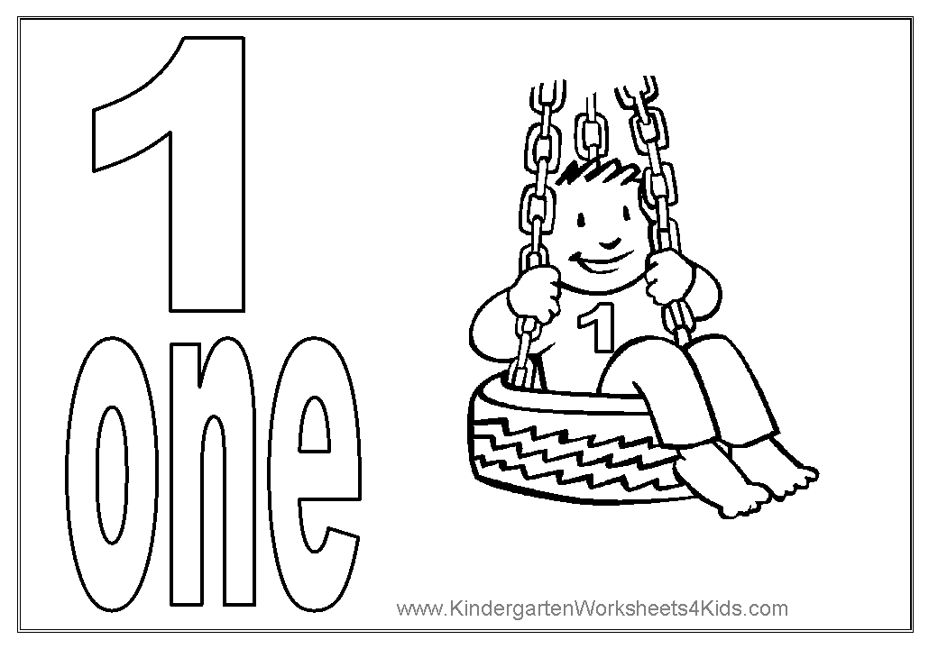 number coloring pages free printable