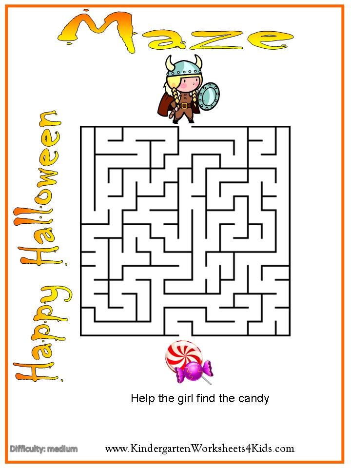 Halloween Worksheets, Games, Activities and Printables