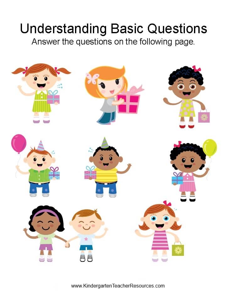kindergarten tour questions