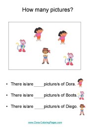 Kindergarten Worksheets numbers 1 and 2