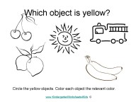 worksheets to learn colors