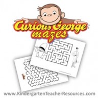 curious george amazing maze race map