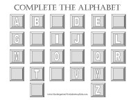 kindergarten worksheets to learn alphabet