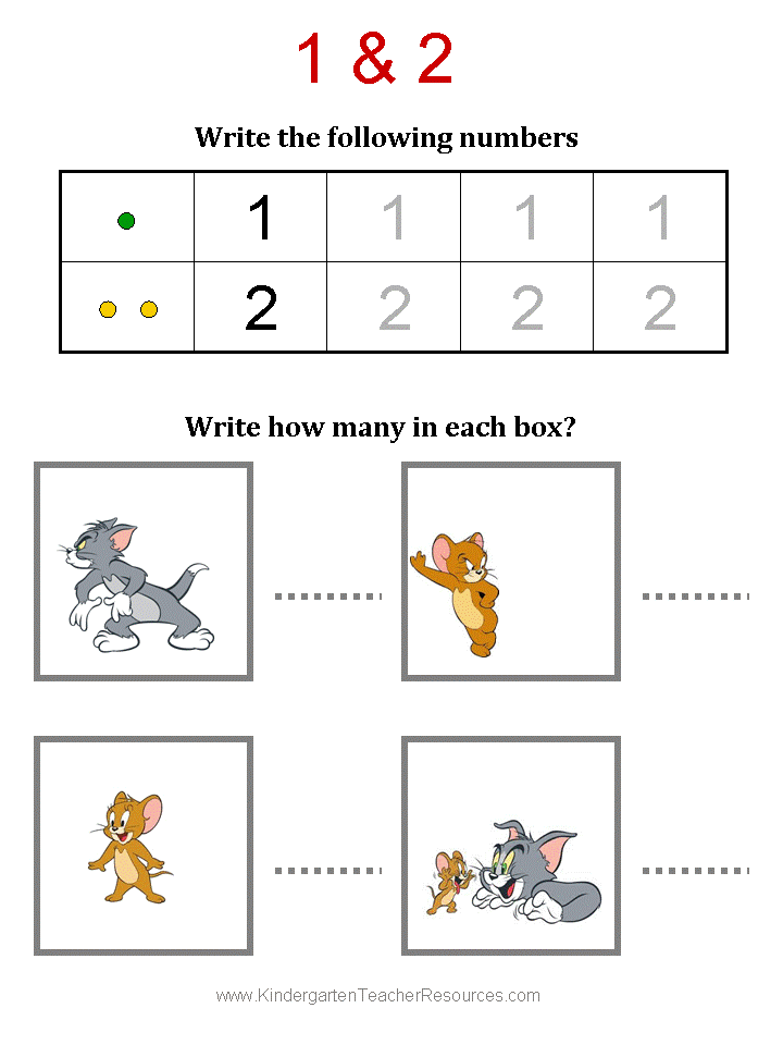 Tom And Jerry Math Workbook