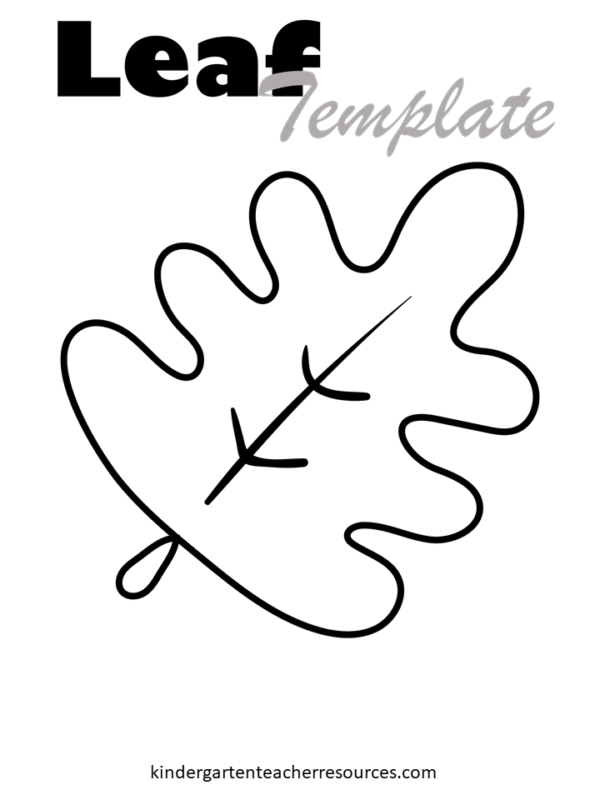 FREE Printable Leaf Template | Many designs are available